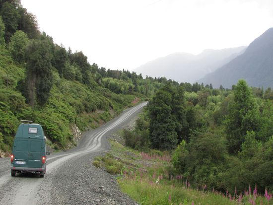 Aber meistens gut zu befahren.