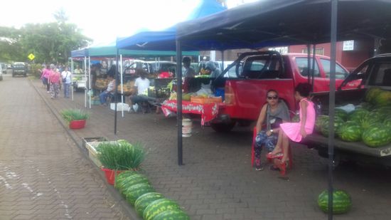 Marktplatz auf der Osterinsel