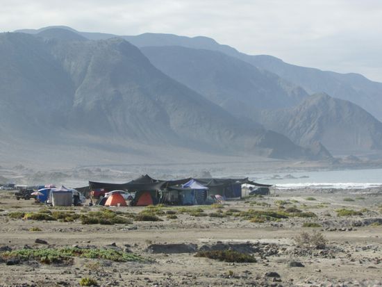 So machen chilenische Großfamilien Urlaub.