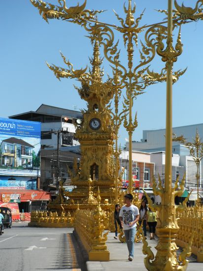 Das Wahrzeichen von Chiang Rai -  der Clocktower !