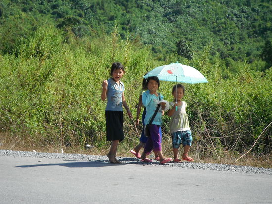 auf der Strasse nach Huay Xai