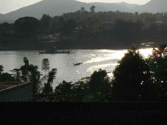 Abendstimmung am Mekong