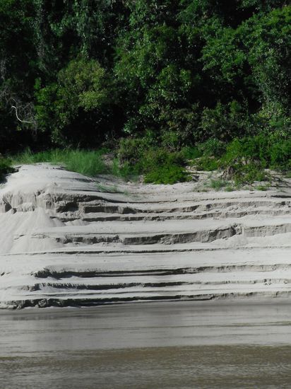 Sandstrand am Mekong