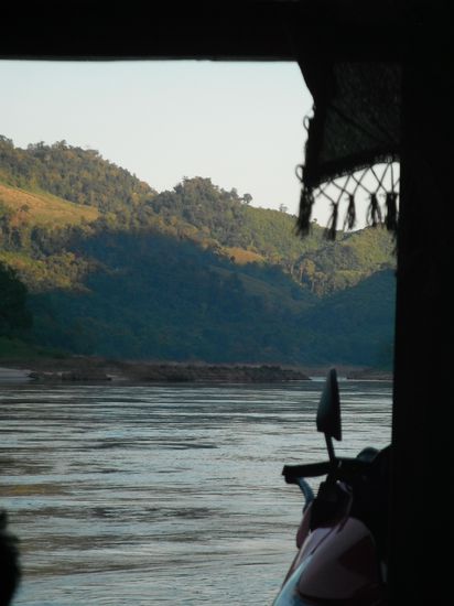 Das ist der Ausblick von meinem Sitzplatz aus !