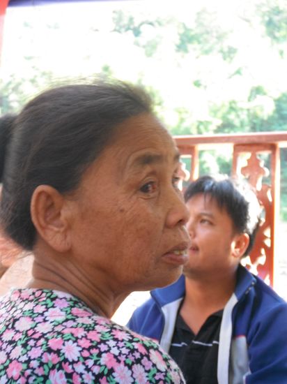 Eine der Einheimischenrunde