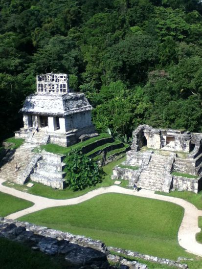 Die Ruinen von Palenque