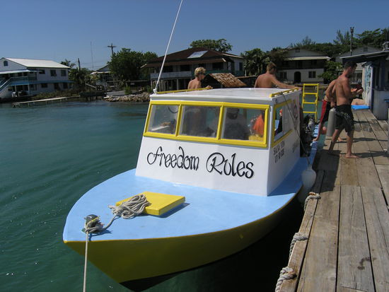 Unser Boot, die "Salva Vida"