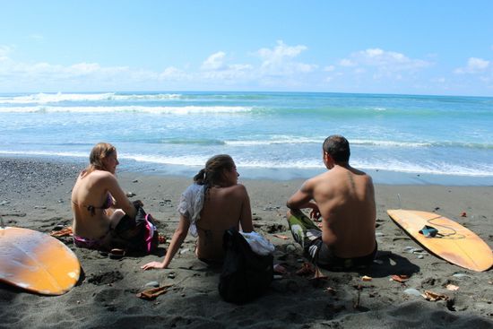 Die ambitionierten Surfer
