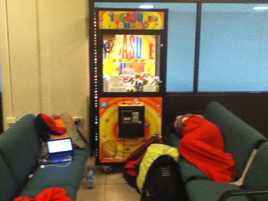 Unser Domizil am Plüschtier-Automat