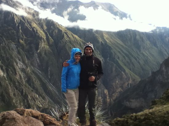 ganzschön frostig hier oben