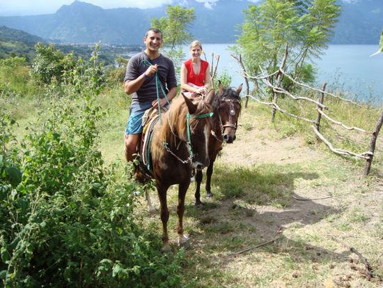 Deniz' Formel 1 Pferd Ron und Romy´s Gaul Vino