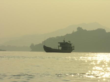 Abendstimmung in Luang Prabang