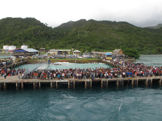 Ankunft in Natuna