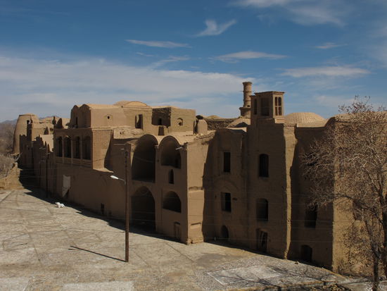 alte Haeuser in Kharanaq