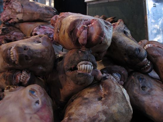 Bazar Esfahan - Koepfe