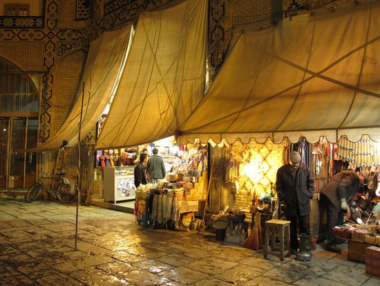 Bazar Esfahan - abends