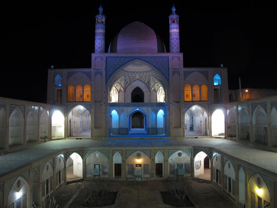 bunte Moschee in Kashan