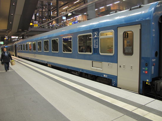 Beginn der Reise
Hauptbahnhof Berlin, am 14.11.2012