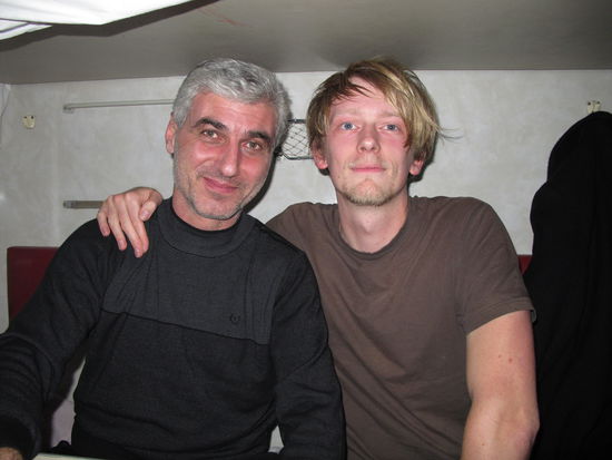 Armen aus Armenien und ich (es war schon spät...)