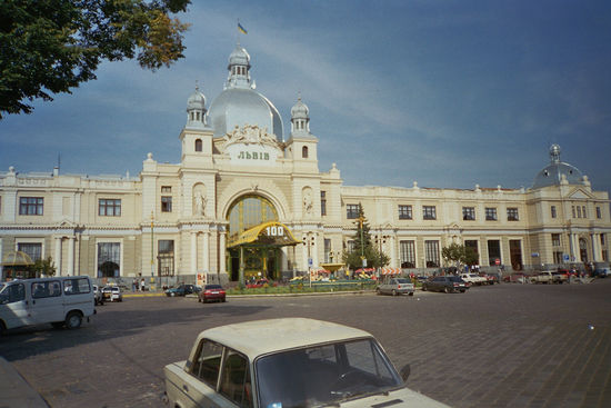 Der Bahnhof von Lemberg
