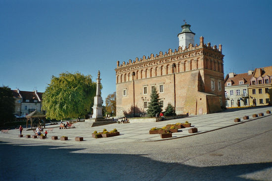 Marktplatz in Sandomierz