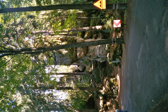 Felsenformationen im Heuscheuergebirge