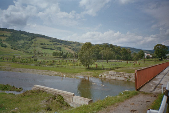 Brücke über die Latorica
