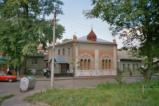 Die letzte noch verbliebene Synagoge in Tschernowitz
