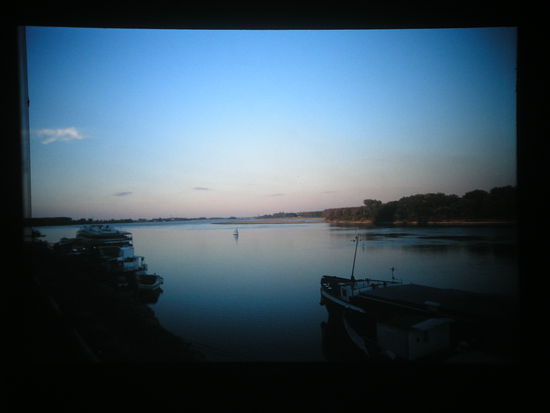 nur noch 80 cm Wassertiefe in der Donau bei Vidin - der niedrigste Wasserstand aller Zeiten