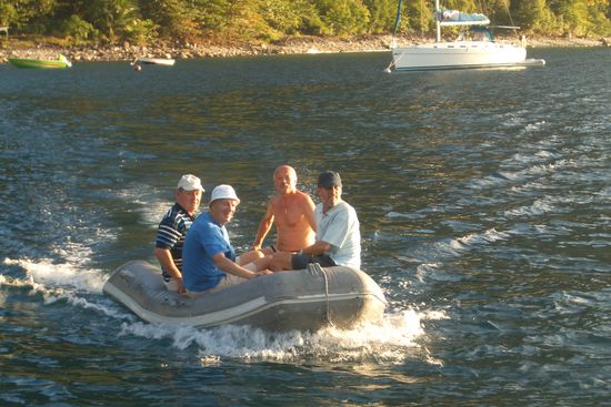 Unsere Landgangsfähre