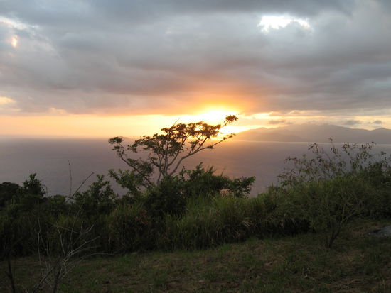 Lands end: Da hinten beginnt Südamerika