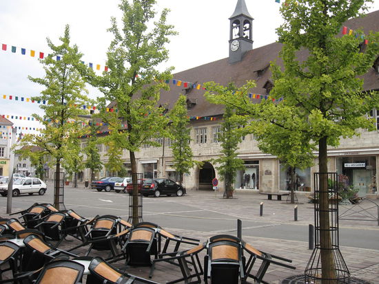 Montbeliard am Sonntagnachmittag