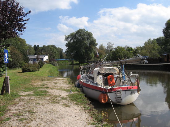 Liegestelle mit Quelle