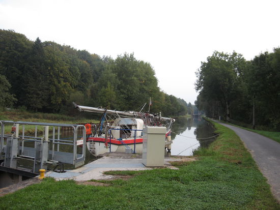 Leine klar zum Weitertreideln