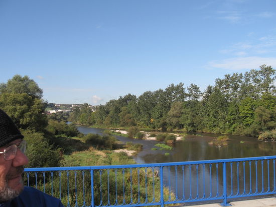 Blick vom Moselaquädukt auf die Mosel
