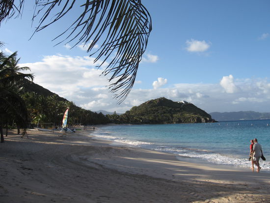 Der Kurstrand auf Peter Island.