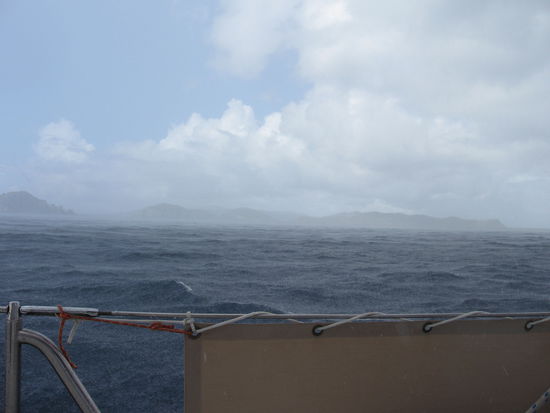 Es schauert auch mal kräftig