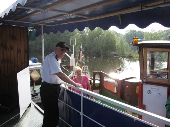 ...und sein Kapitän