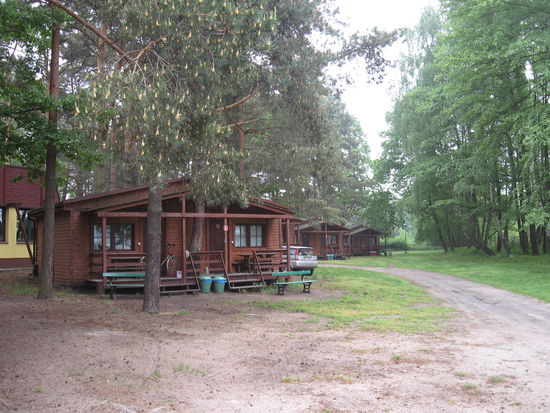 ein ganzes Häuschen für mich allein, eine Nacht für 90 PLN (ohne Frühstück)