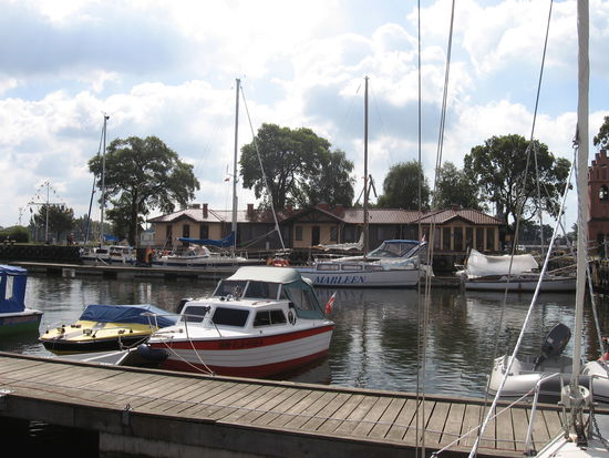 Die Marina in Swinemünde