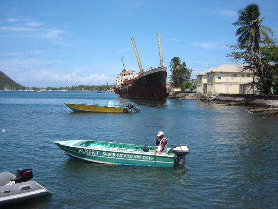 In der St.Rupert Bay im Norden Dominicas