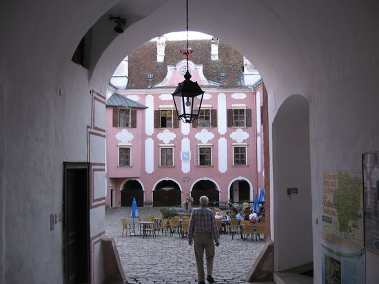 Eingang zur Schloßschänke in Drosendorf