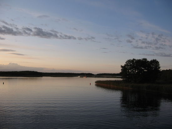 Abendstimmung am Jezioro Mamry/Mamrysee