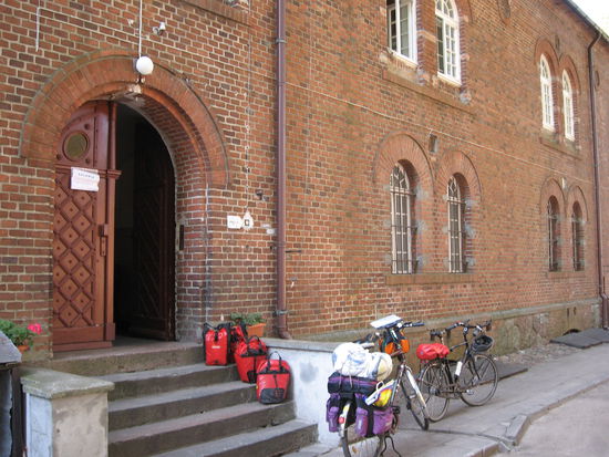 Startbereit zur Fahrt weiter nach Nikolaiken