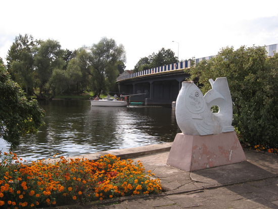 Das Wahrzeichen von Mikolajki/Nikolaiken