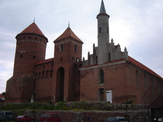 Burg und Kirche in Reszel