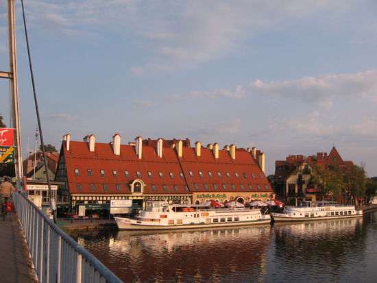 Die Seenflotte in Nikolaiken.