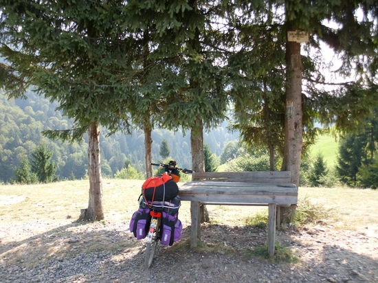 Zeit für eine Verschnaufpause. aber ohne Sitzgelegenheit ?