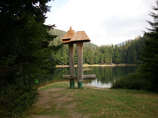 Dieses Bild findet man in jedem Werbeprospekt für die ukrainischen Karpaten.