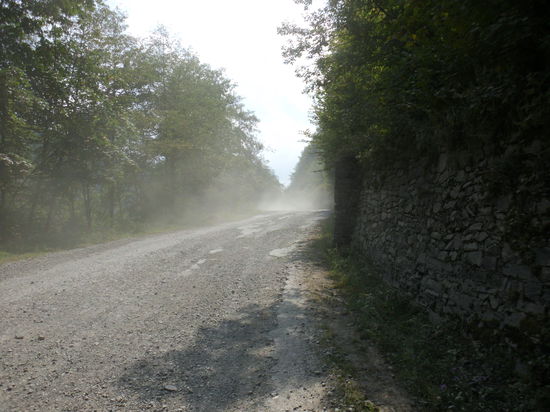 Gut, dass mich nur selten Lastwagen überholen...